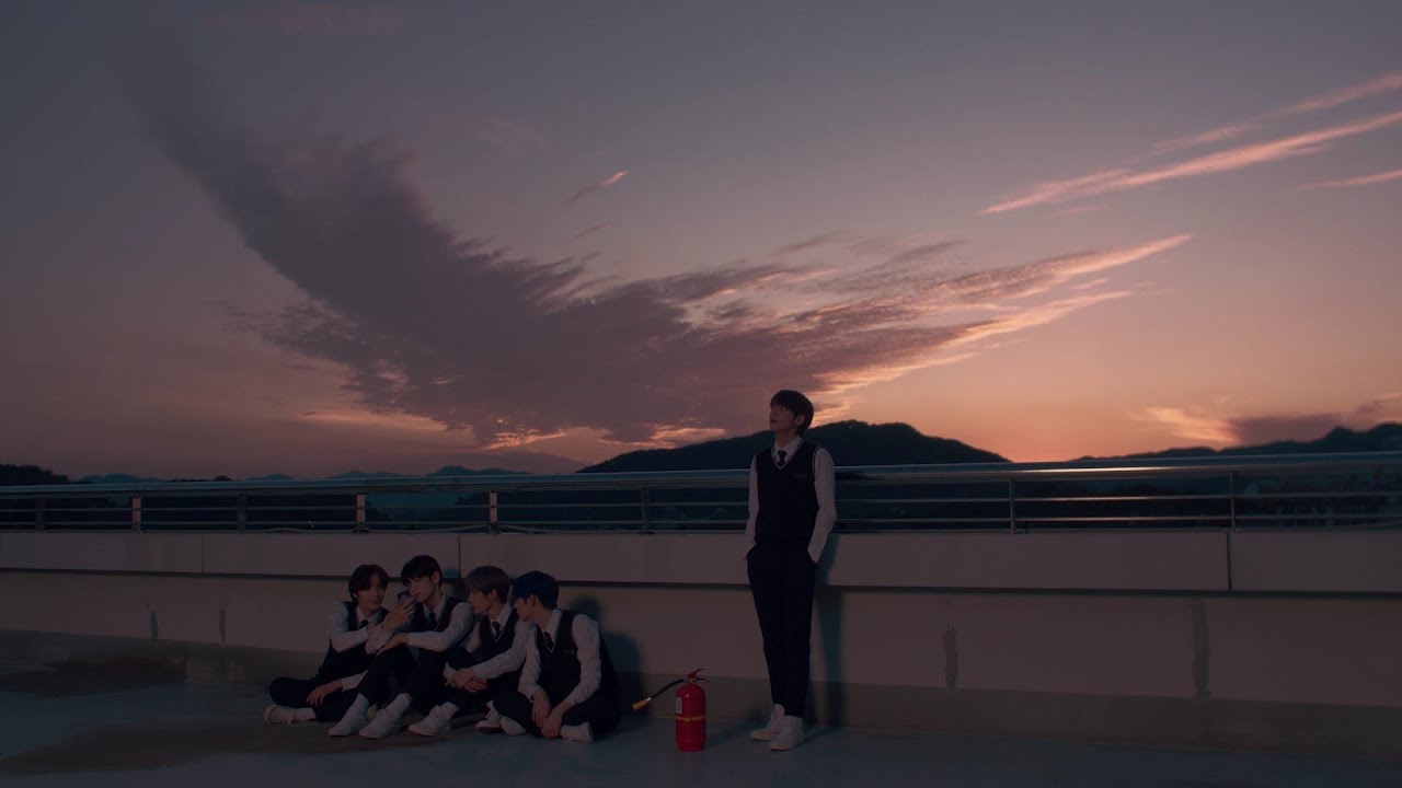 Recent activity shot of TOMORROW X TOGETHER