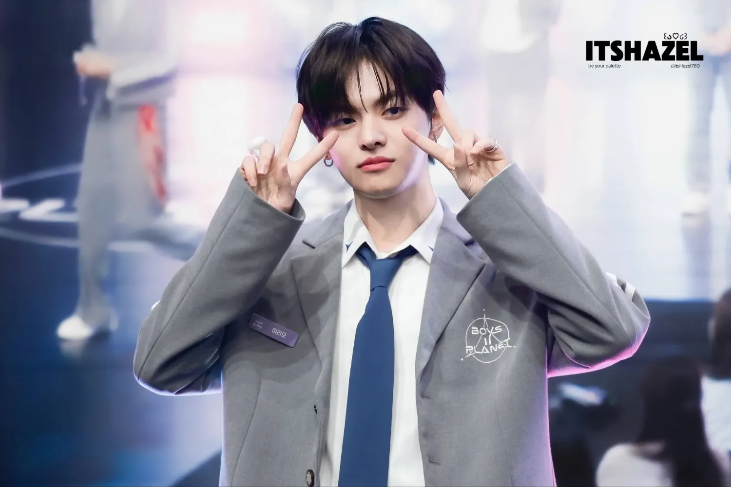 Behind-the-scenes cut of Lee Leo (ALPHA DRIVE ONE)