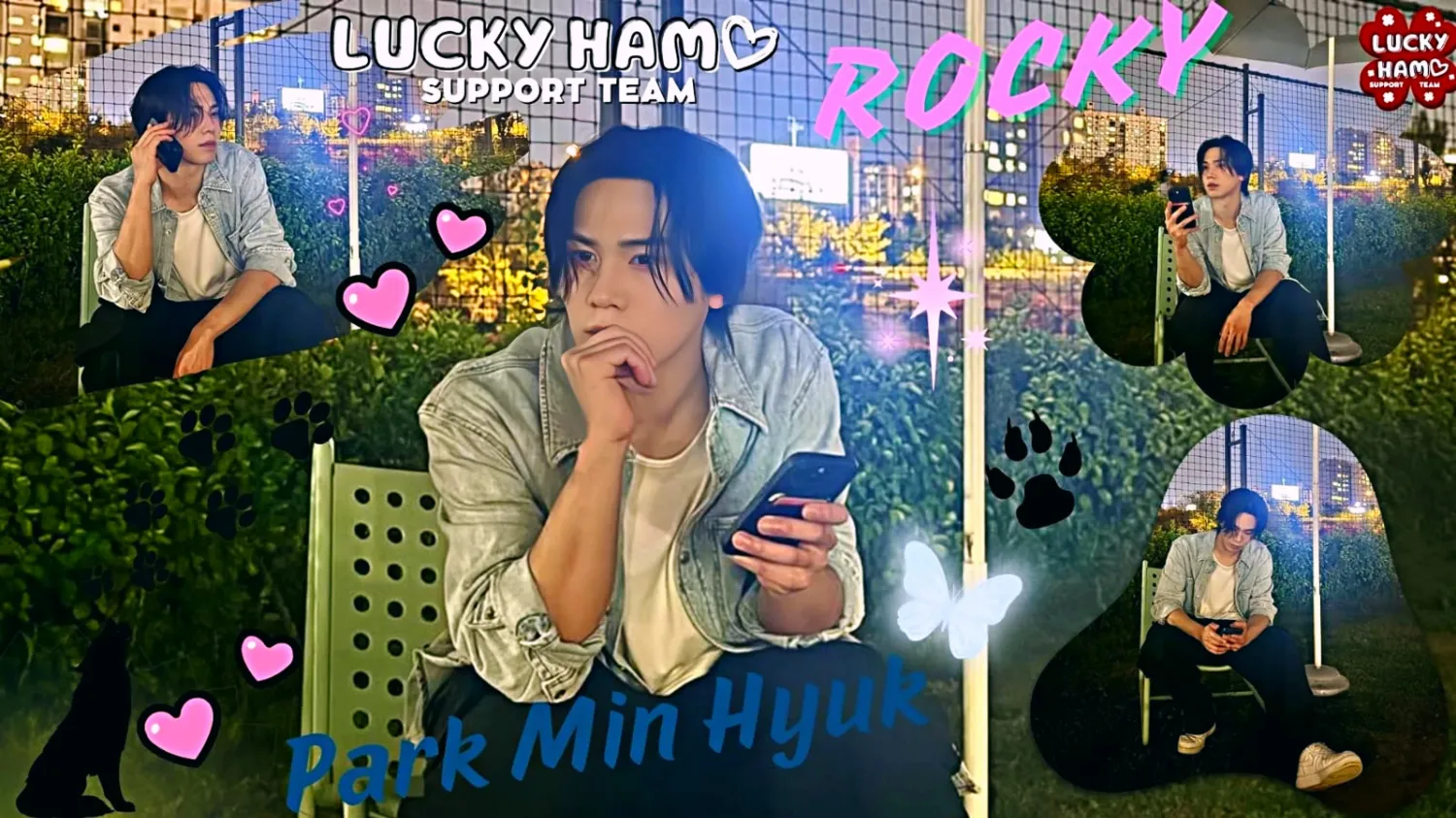 A moment captured by Rocky's fan