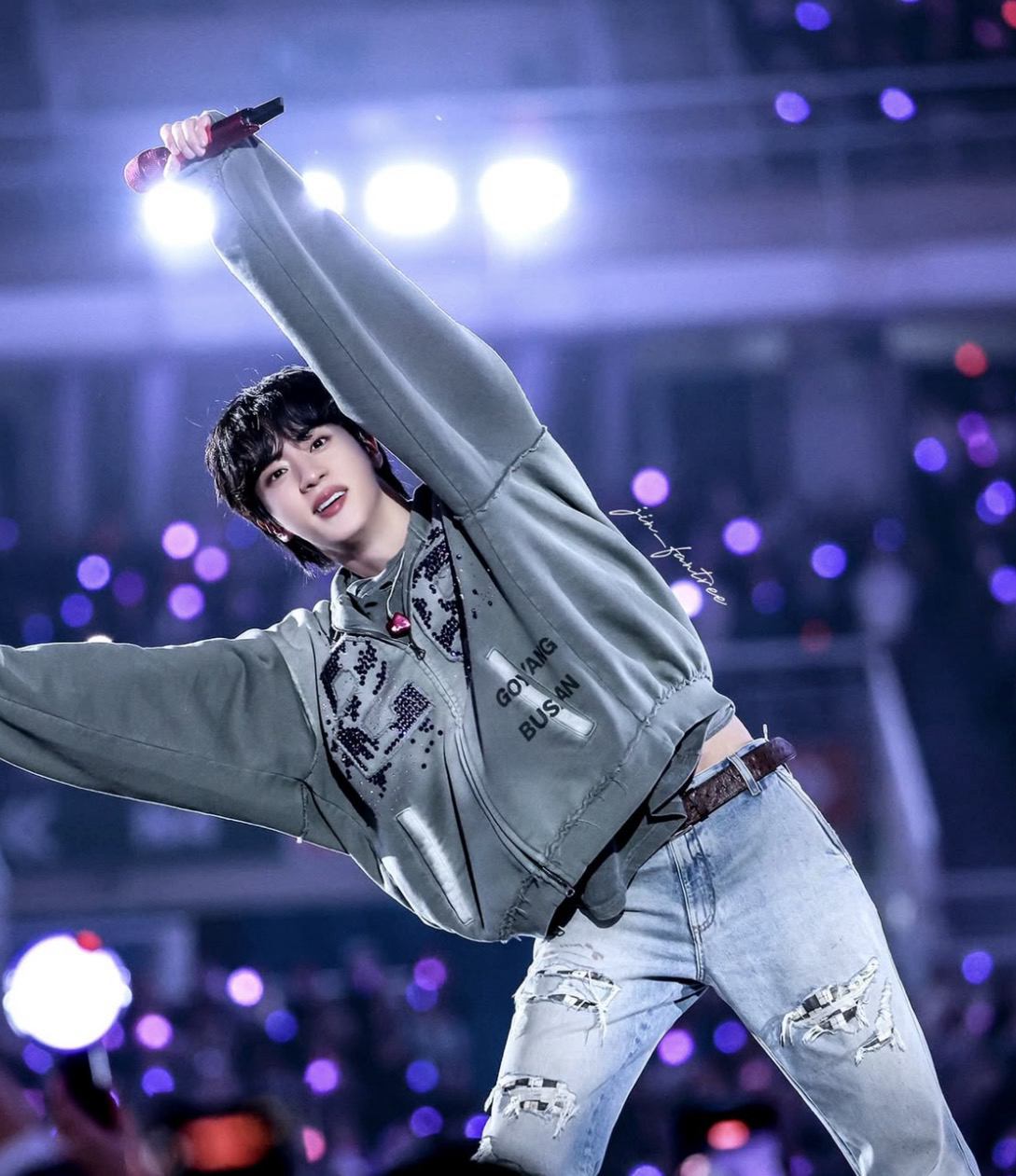 Foto terbaru Jin (BTS)