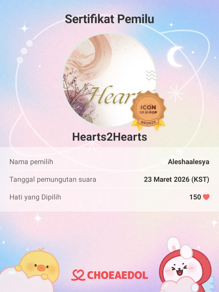 Recent activity shot of Hearts2Hearts