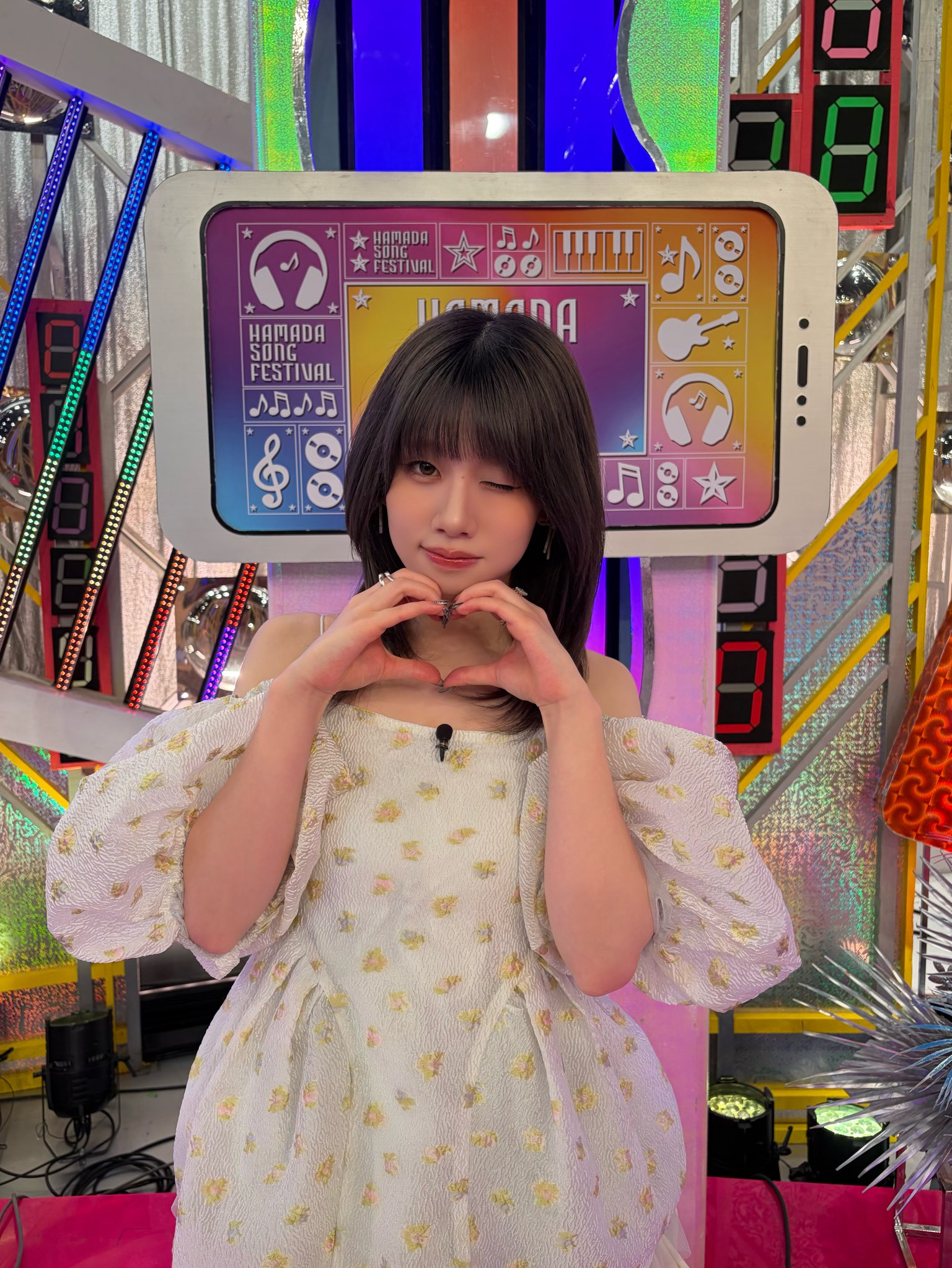 Behind-the-scenes cut of Takami Ayane (ME:I)