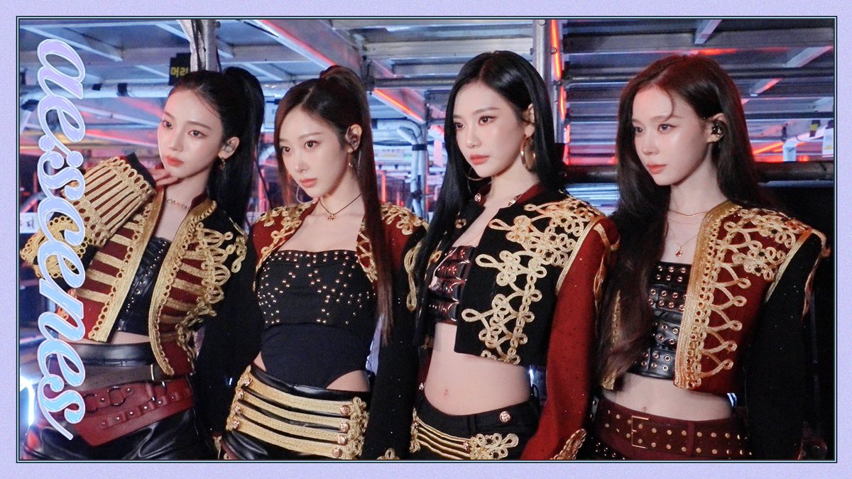 Behind-the-scenes cut of aespa