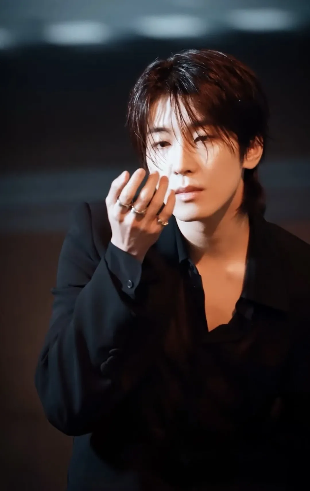 A moment captured by Wonwoo (SEVENTEEN)'s fan