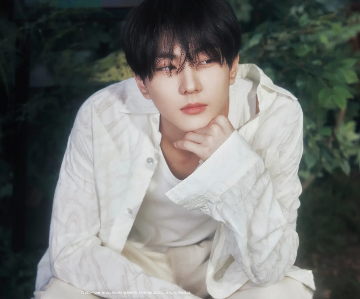 Behind-the-scenes cut of Jungwon (ENHYPEN)