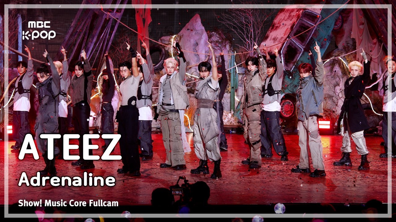 Recent activity shot of ATEEZ