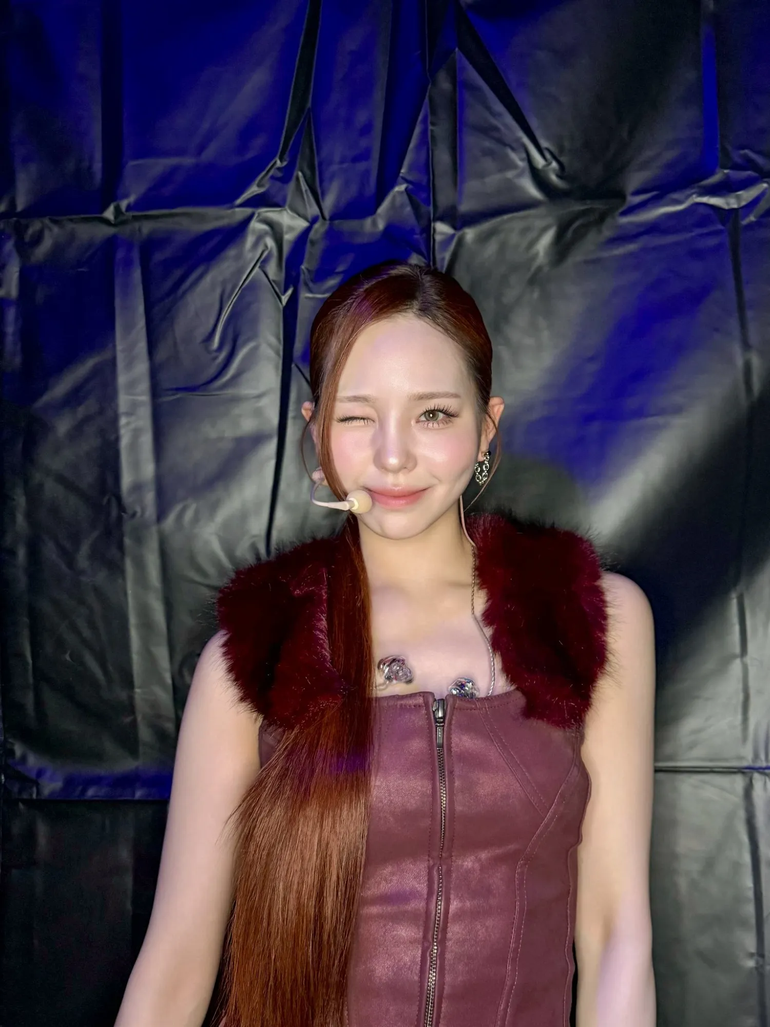 A moment captured by Mako (NiziU)'s fan