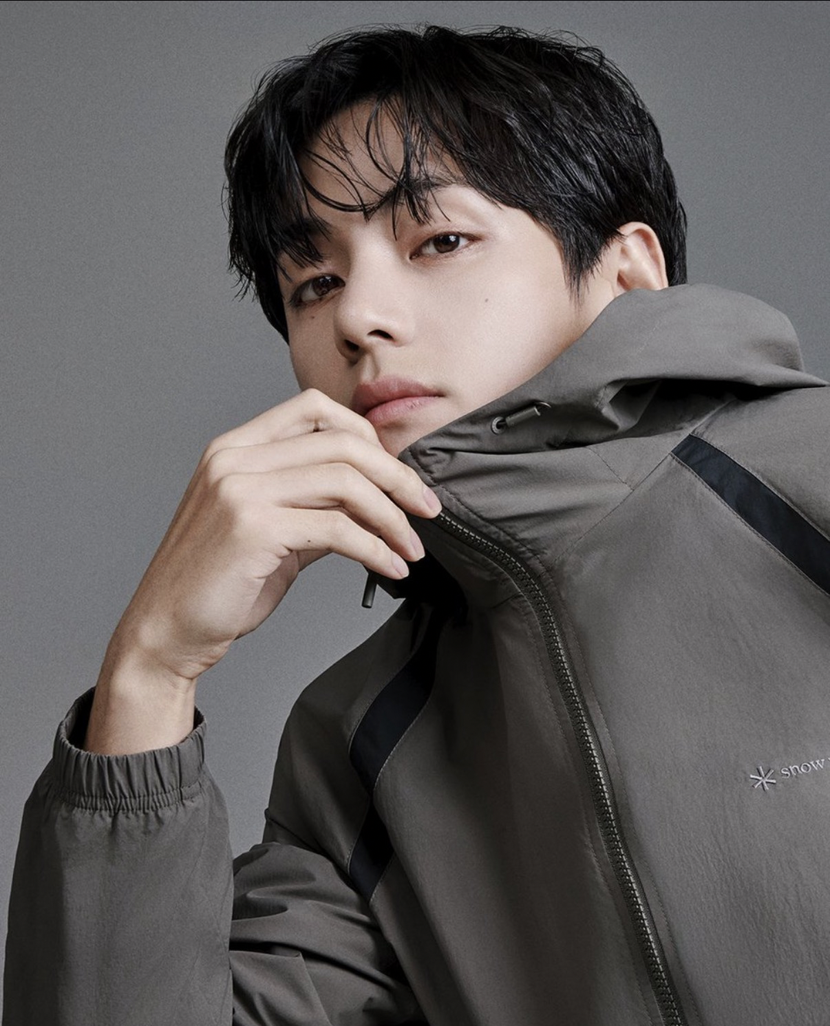 A moment captured by V (BTS)'s fan