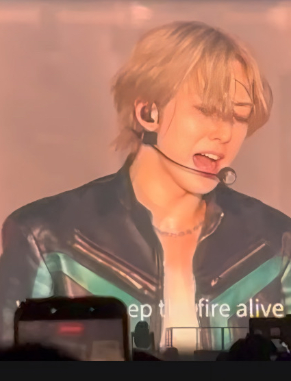 A moment captured by Fuma (&TEAM)'s fan