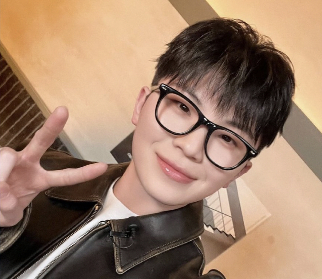 Recent activity shot of Woozi (SEVENTEEN)