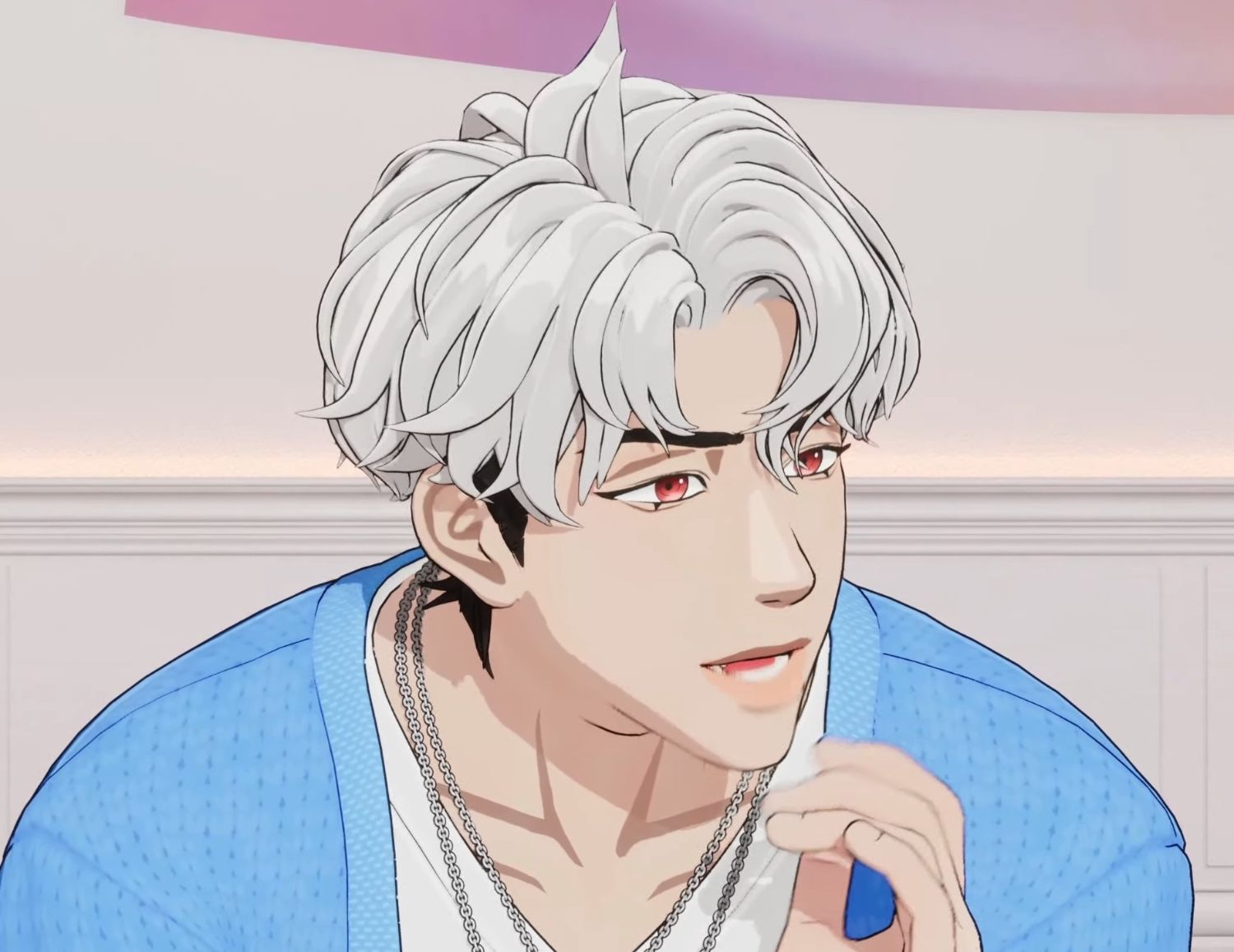 Recent activity shot of Eunho (PLAVE)