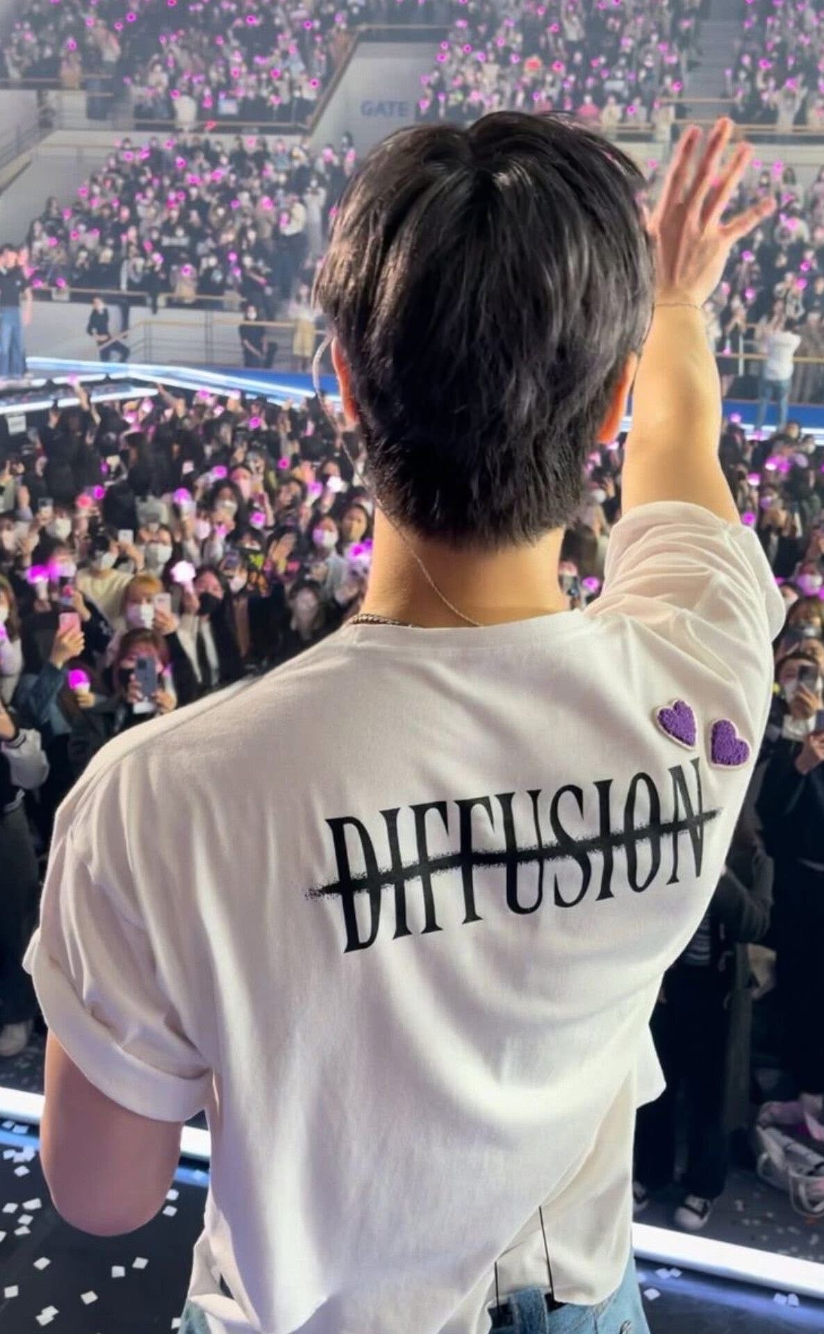 Recent activity shot of Moonbin (ASTRO)