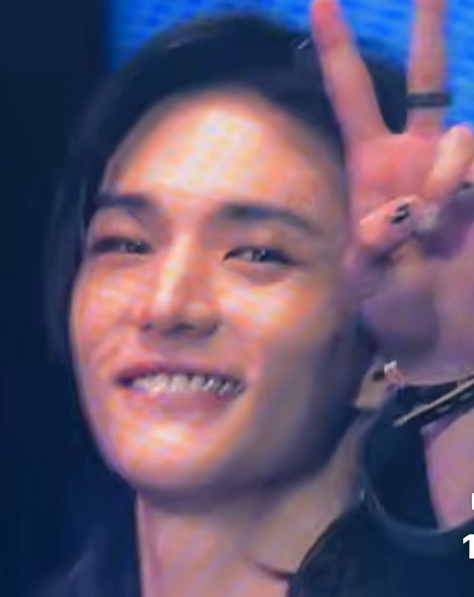 A moment captured by Hyunjin (Stray Kids)'s fan