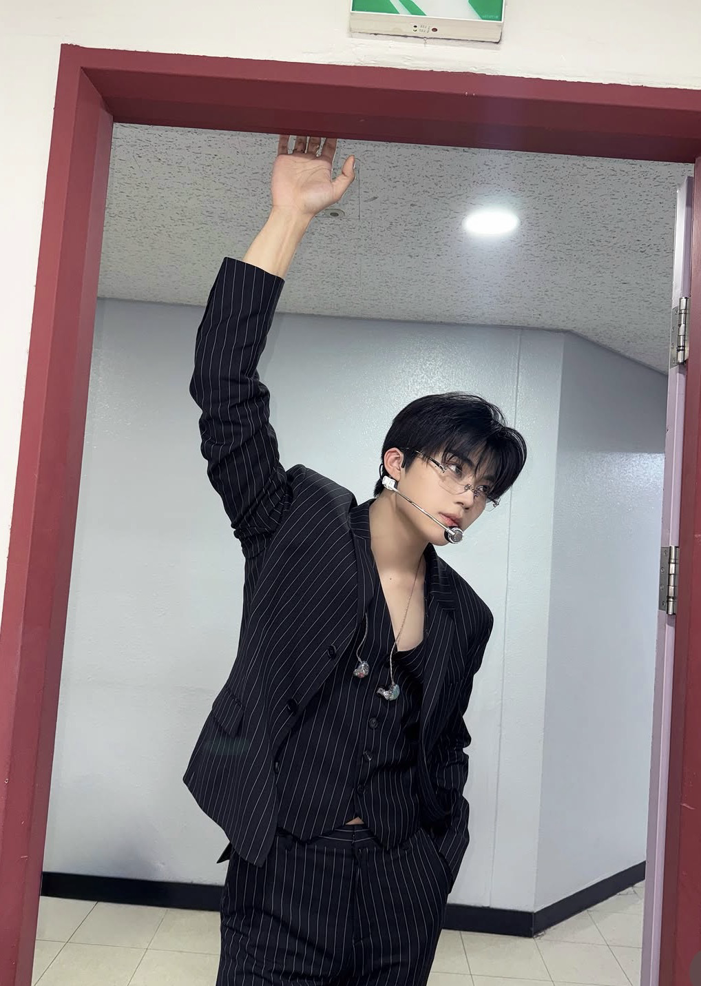 Behind-the-scenes cut of Park Gunwook (ZEROBASEONE)