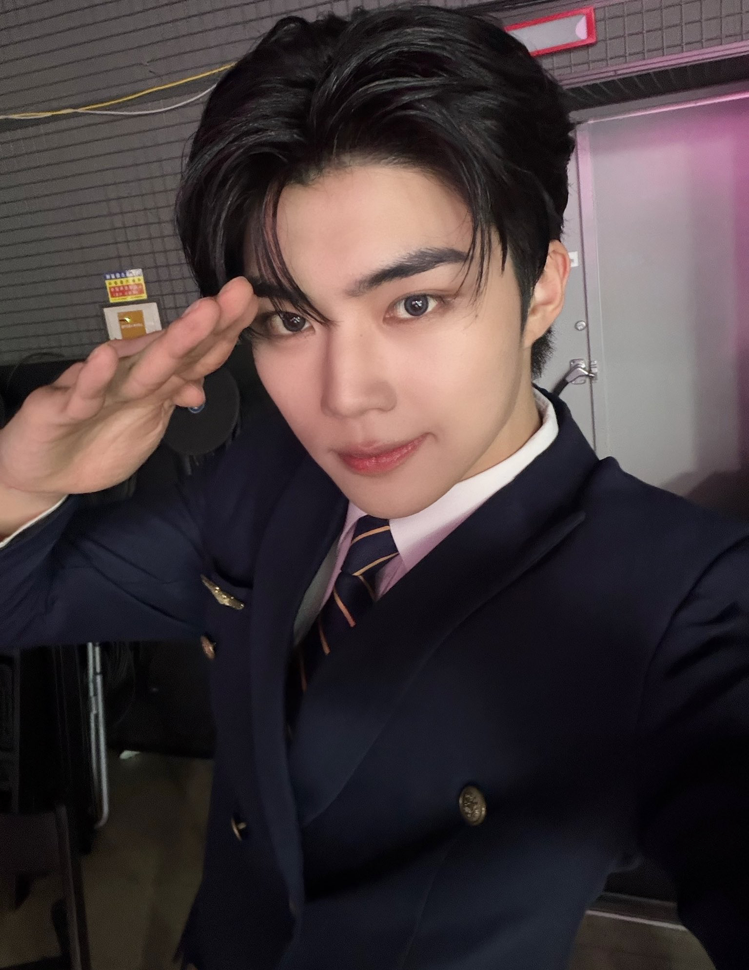 Behind-the-scenes cut of Park Gunwook (ZEROBASEONE)