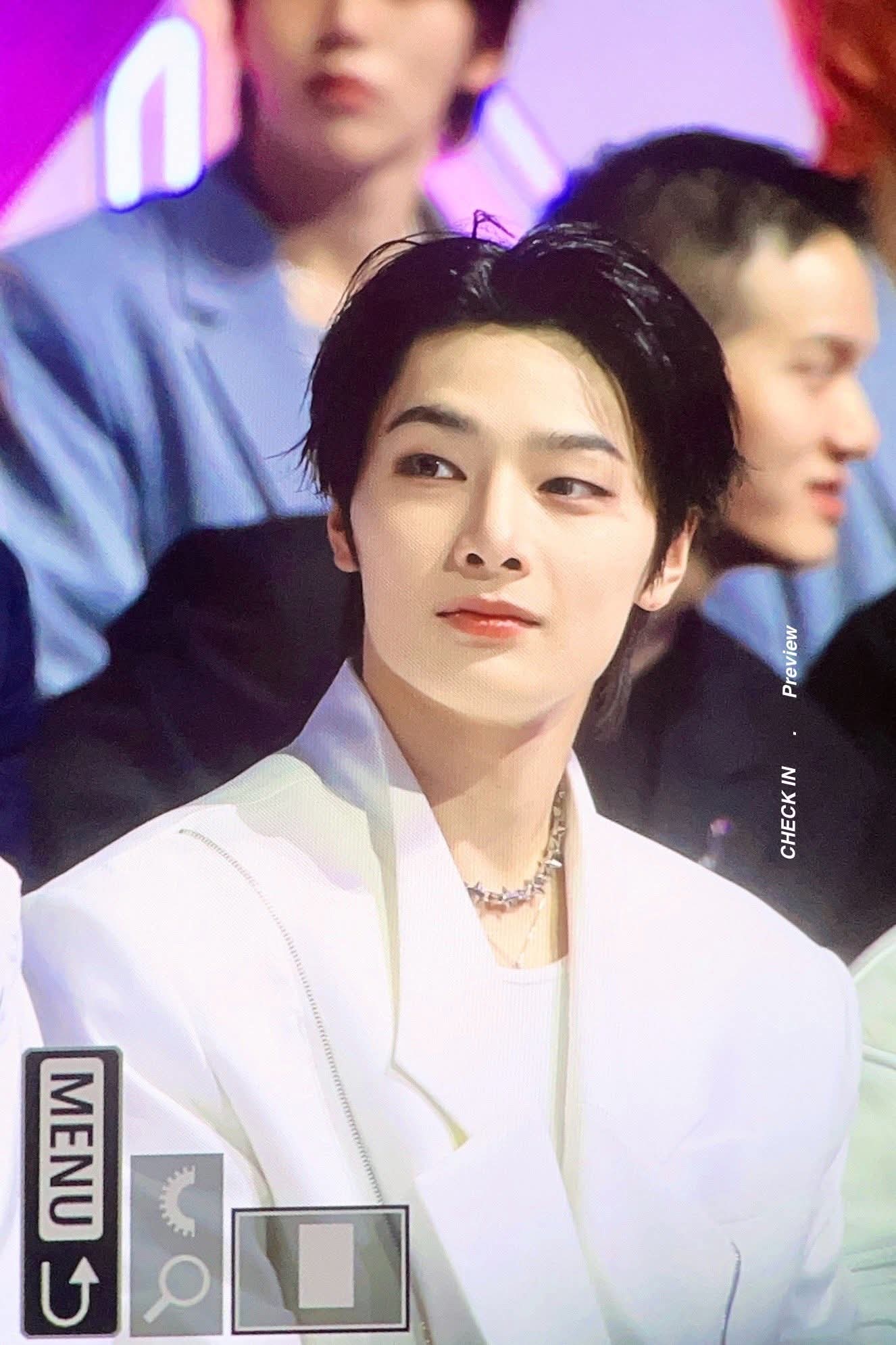 A moment captured by I.N (Stray Kids)'s fan