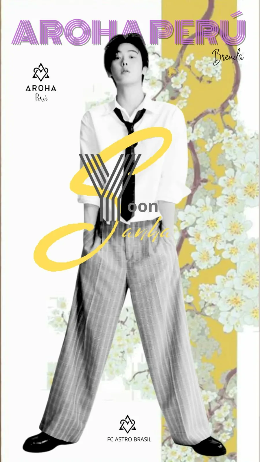 Fan-made special wallpaper for Sanha (ASTRO)