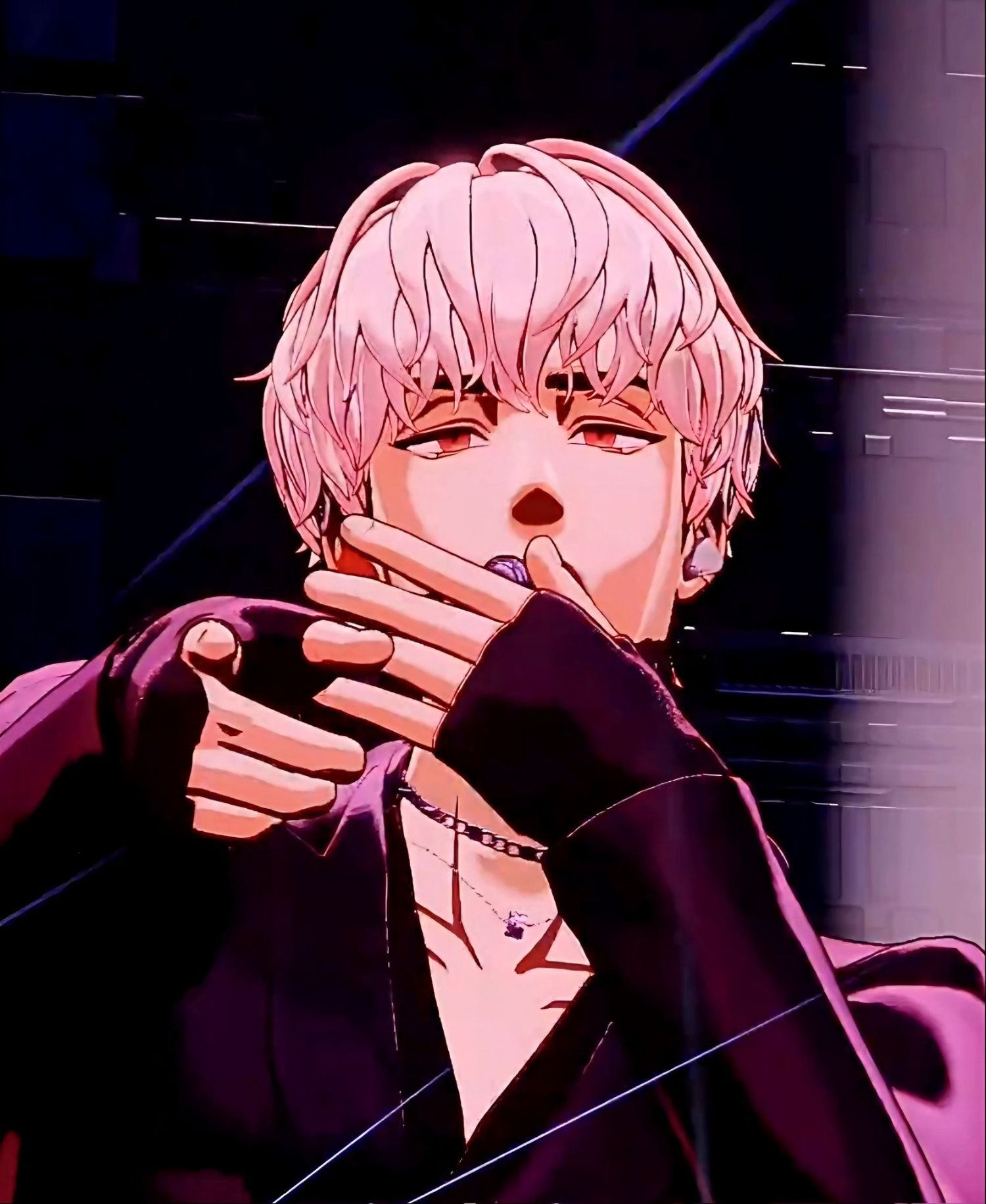 Recent activity shot of Eunho (PLAVE)