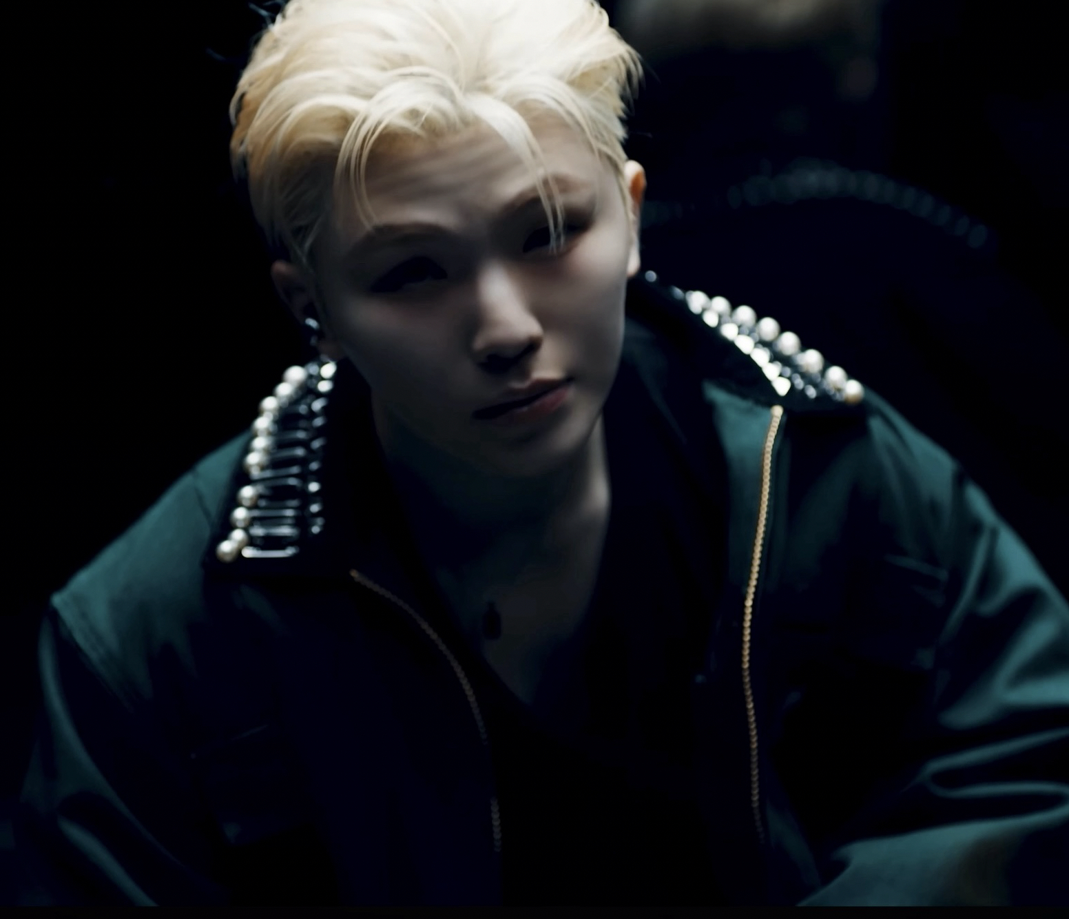 A moment captured by Woozi (SEVENTEEN)'s fan