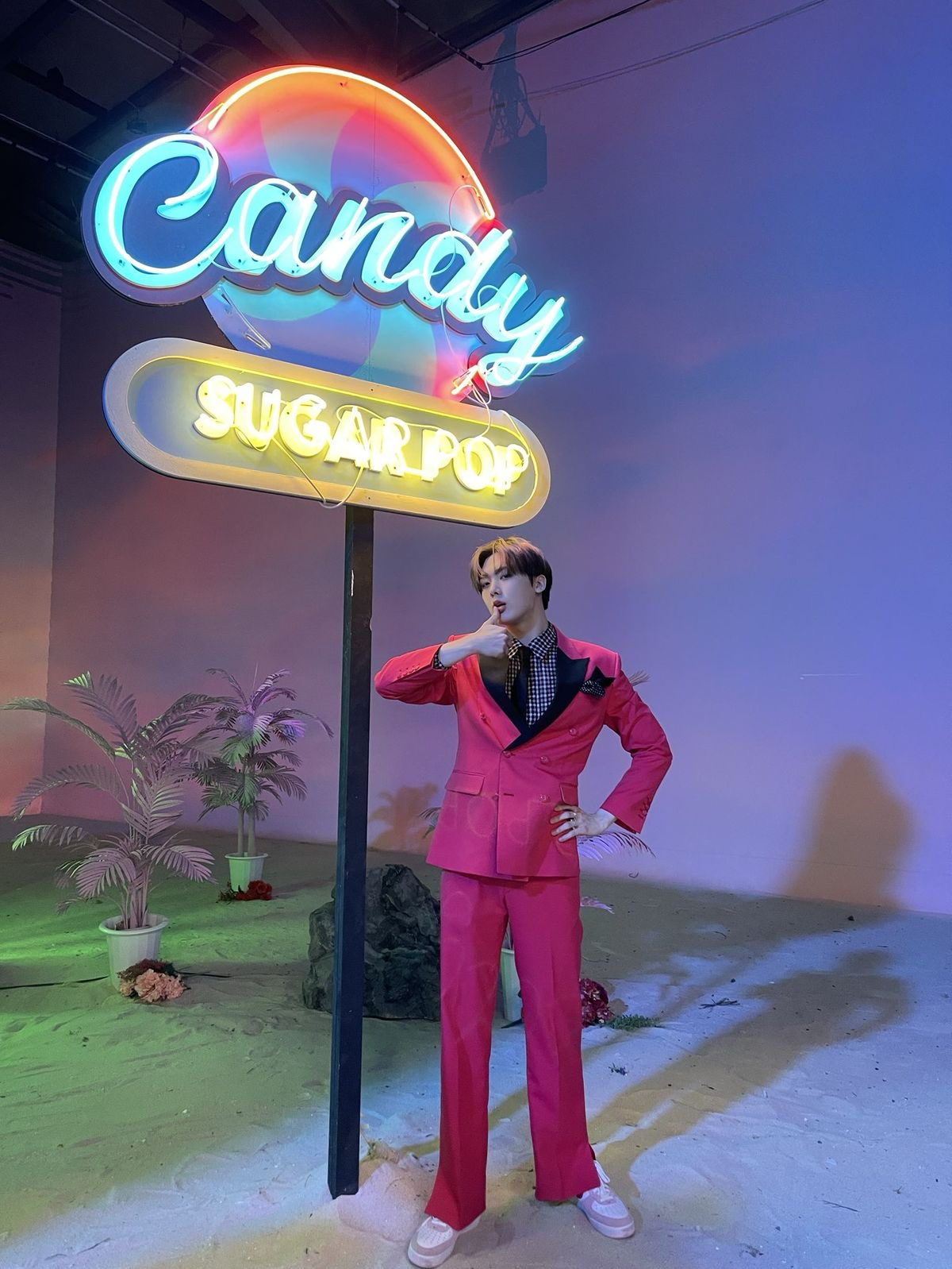 Recent activity shot of Sanha (ASTRO)