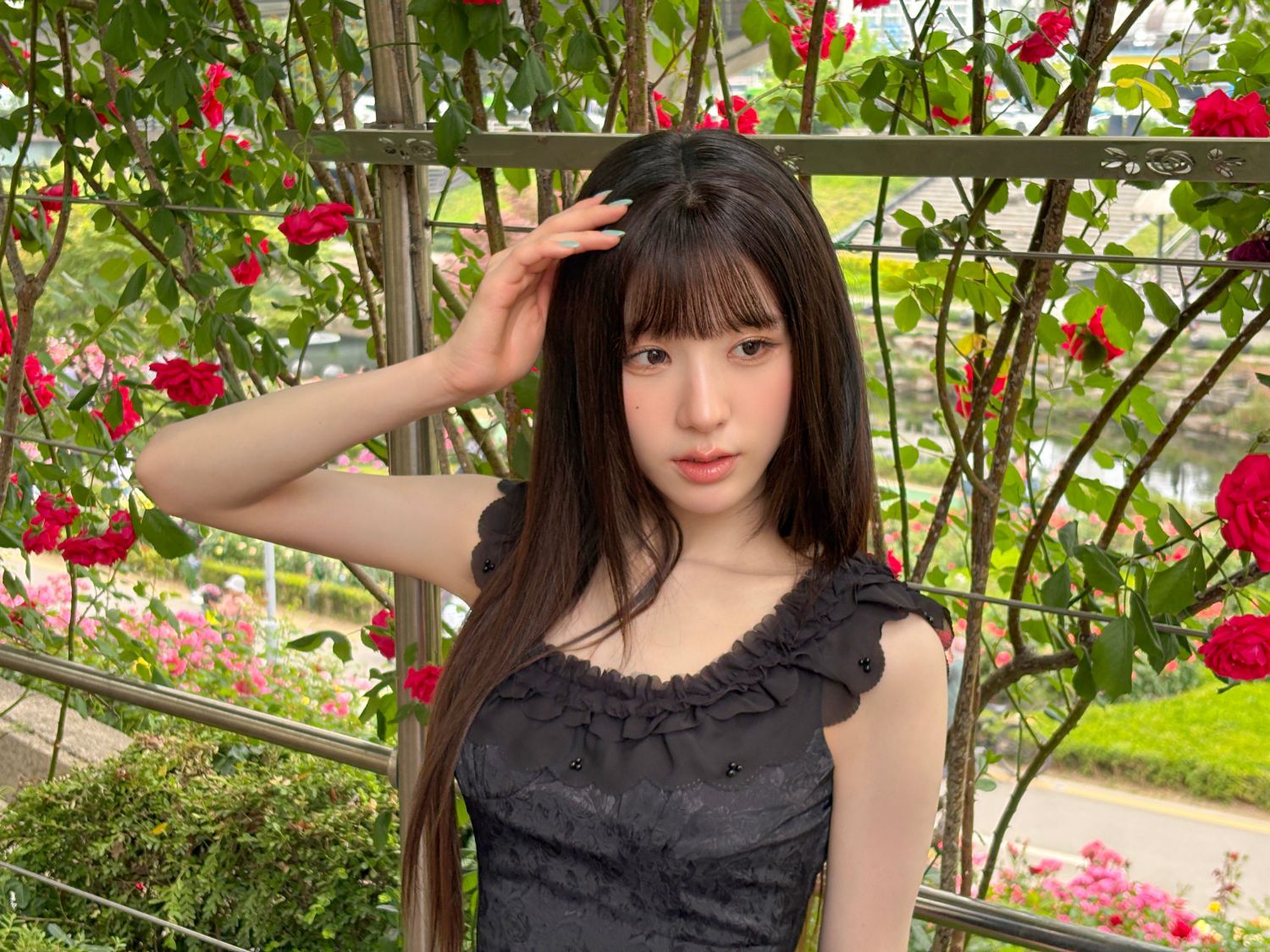 Recent activity shot of HeeJin (ARTMS)