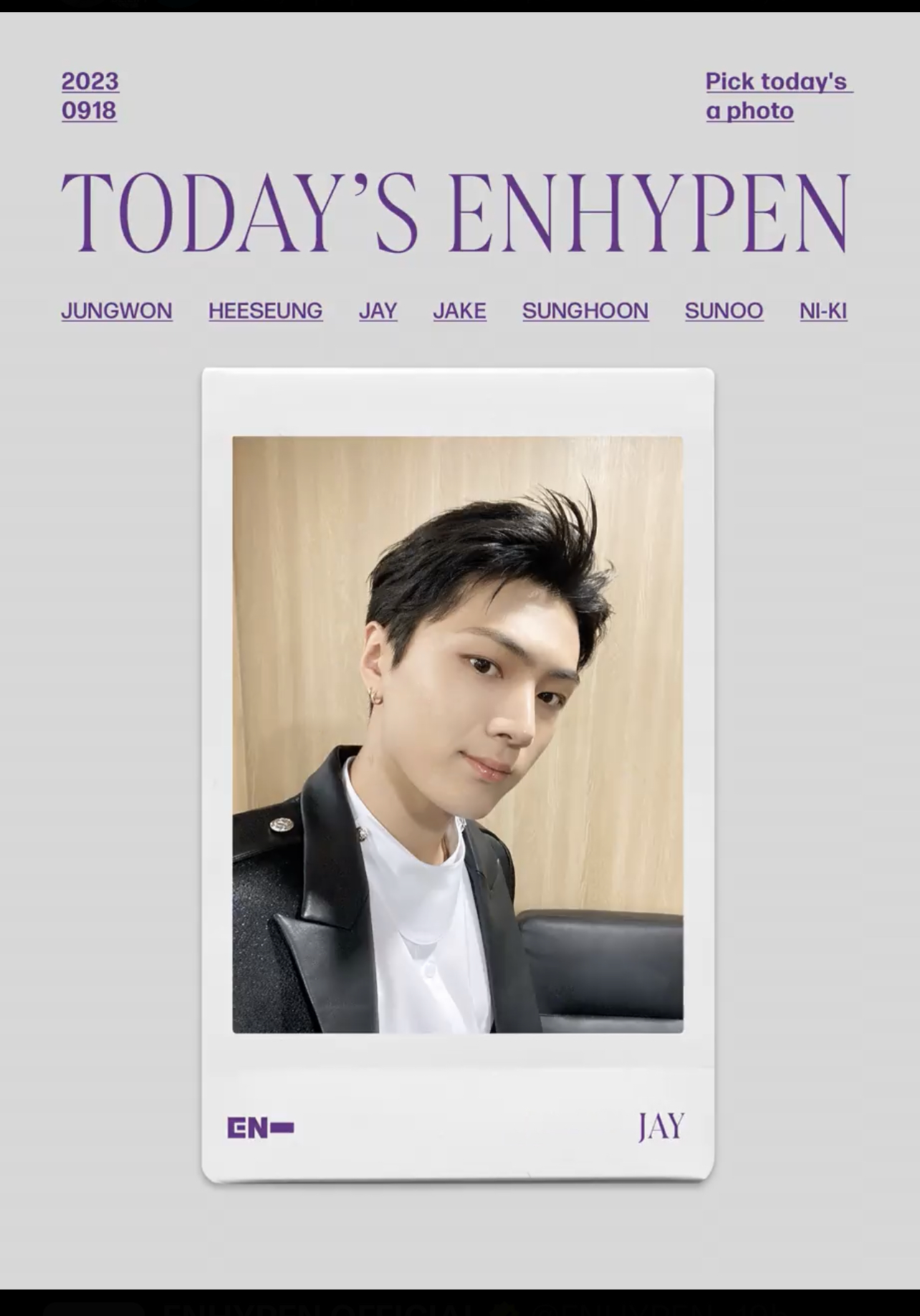 Foto aktivitas terbaru ENHYPEN