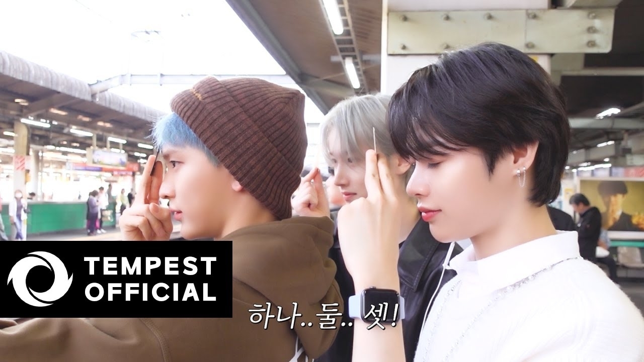 Momen yang diabadikan oleh penggemar Hanbin (TEMPEST)