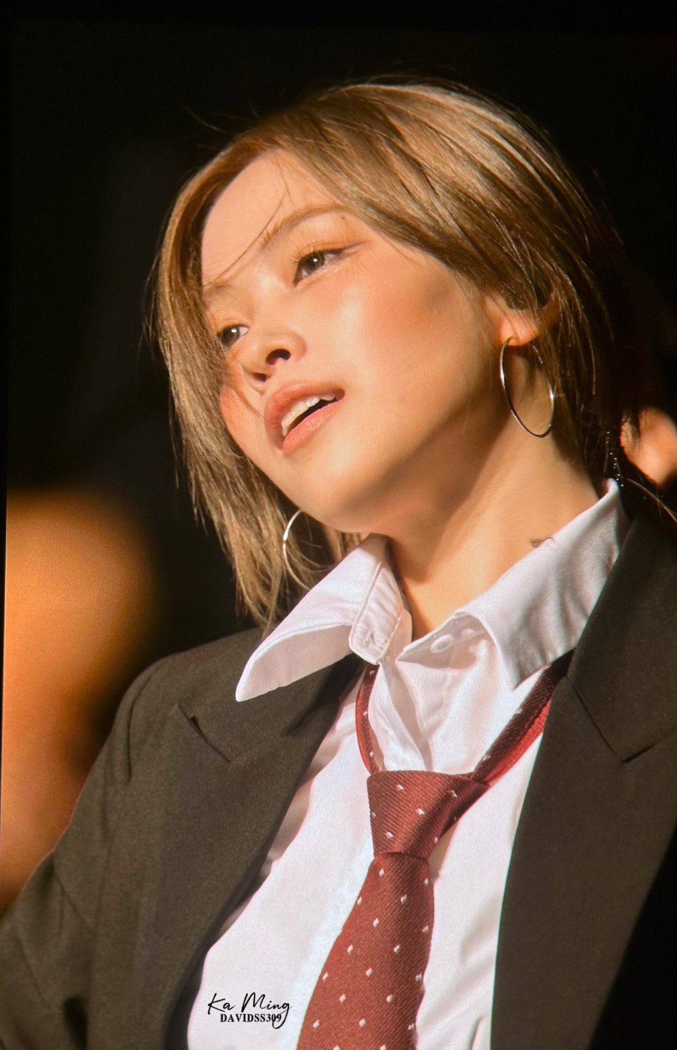 A moment captured by Ryujin (ITZY)'s fan