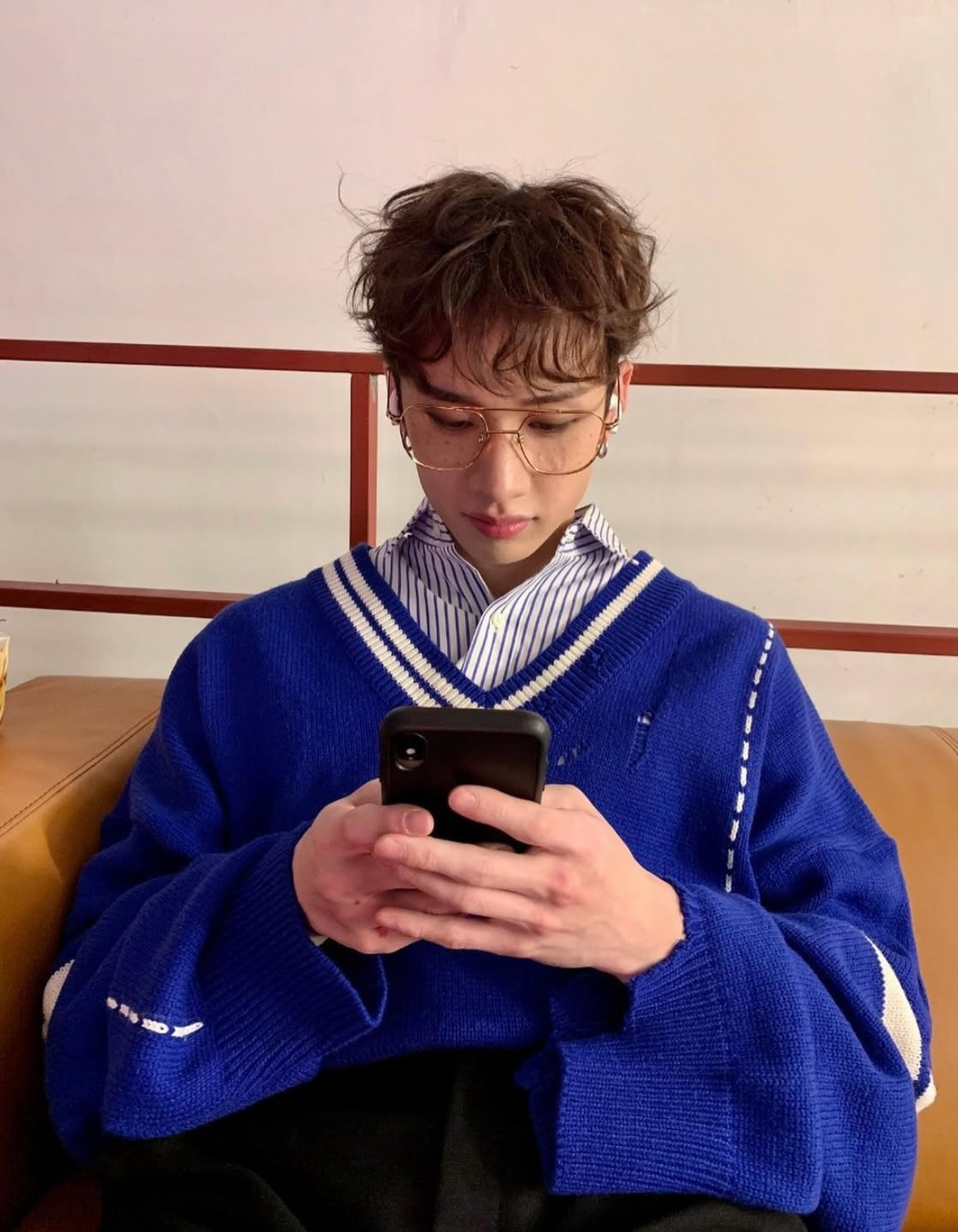 Behind-the-scenes cut of Bang Chan (Stray Kids)