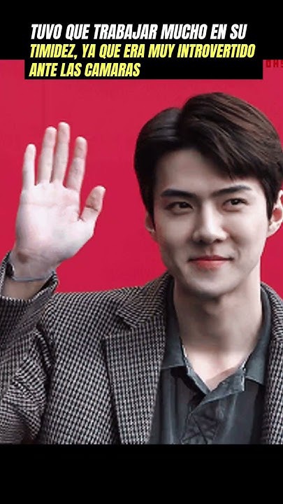 Recent activity shot of Sehun (EXO)