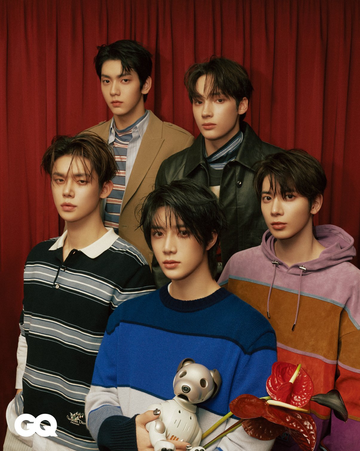 투모로우바이투게더의 비하인드 컷