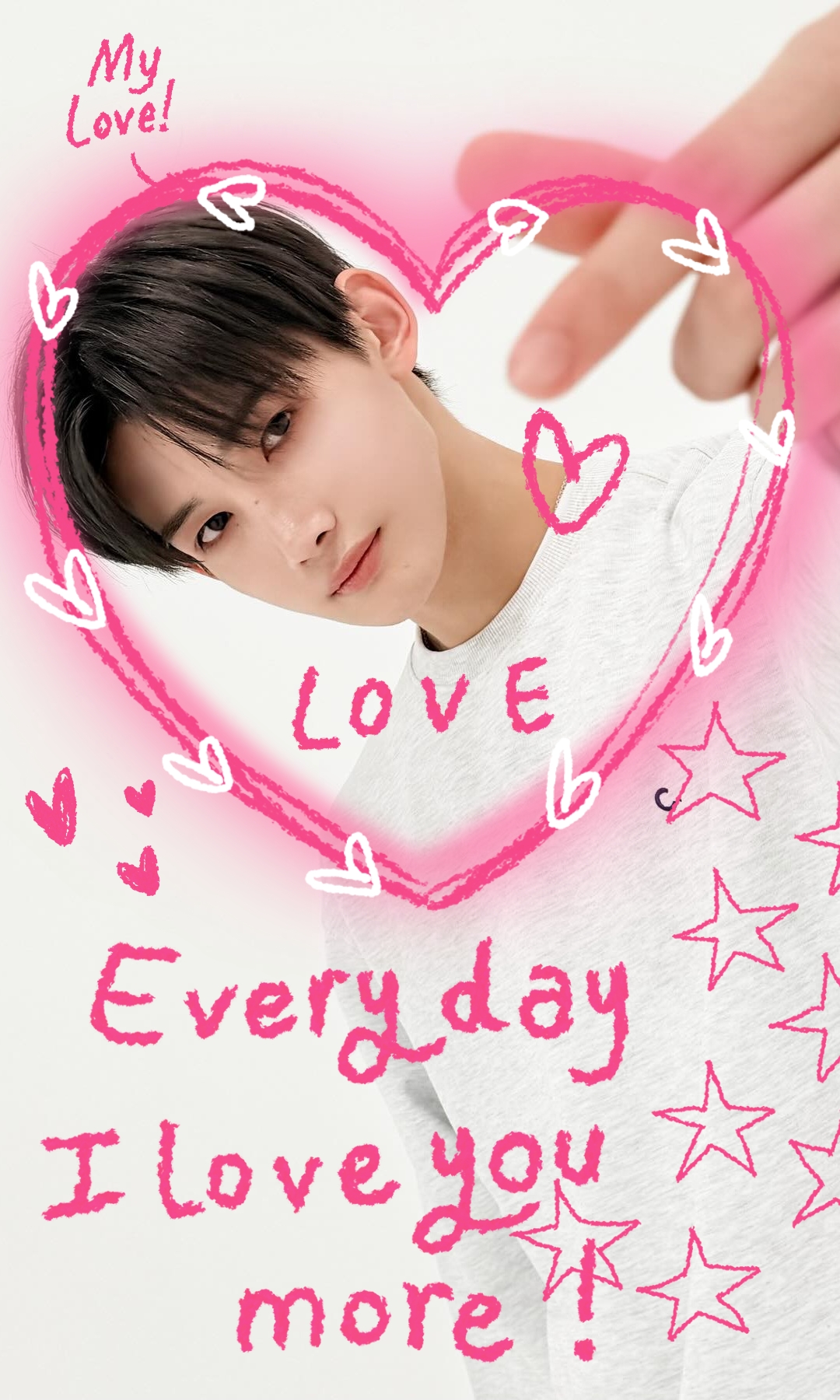 Fan-made special wallpaper for Jo (&TEAM)