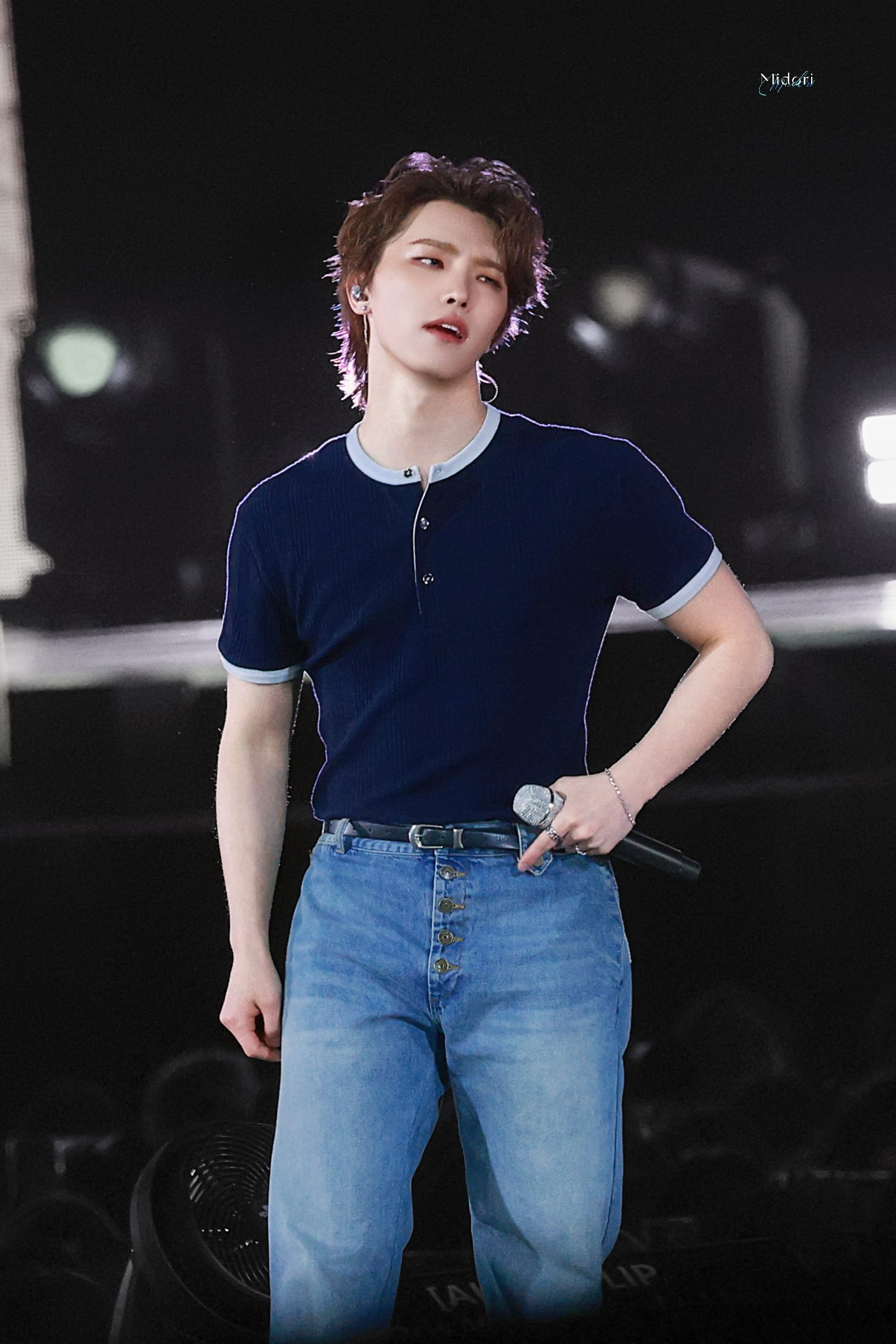 A moment captured by Dino (SEVENTEEN)'s fan