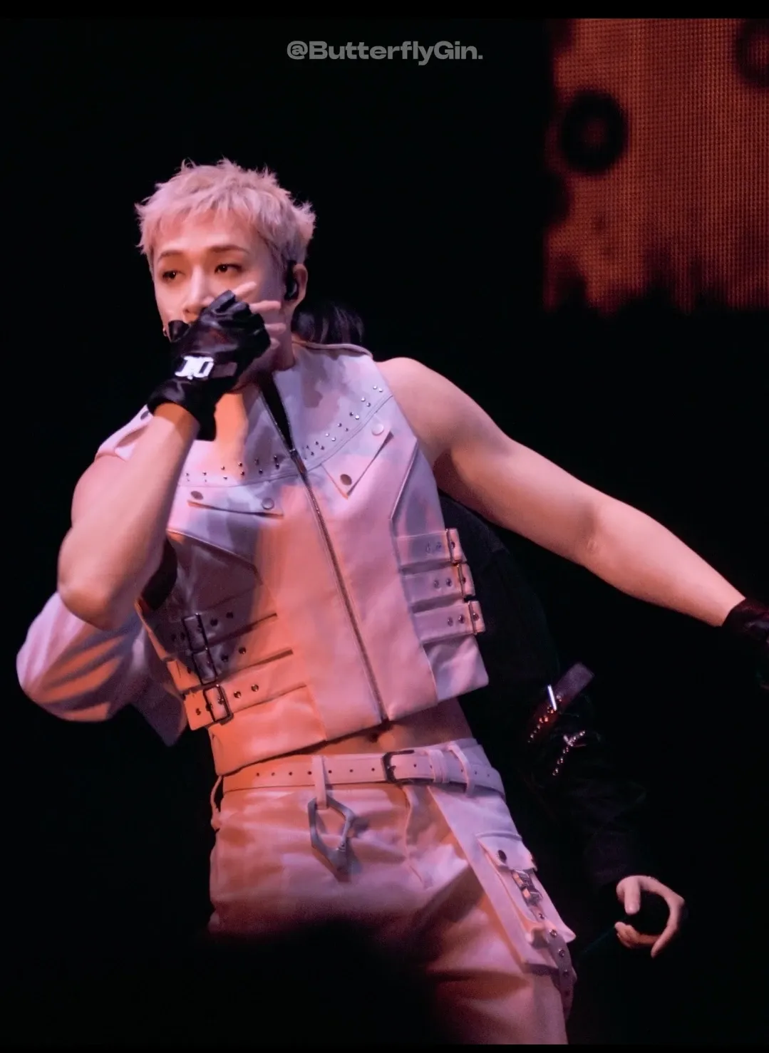 Recent activity shot of Bang Chan (Stray Kids)