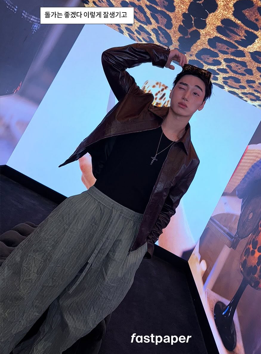 Behind-the-scenes cut of San (ATEEZ)