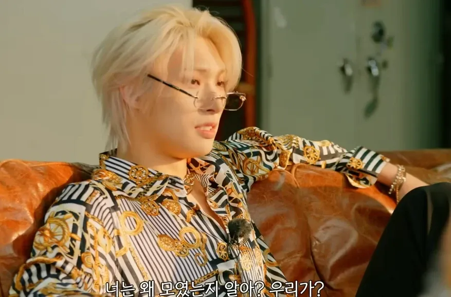 Behind-the-scenes cut of Mingi (ATEEZ)