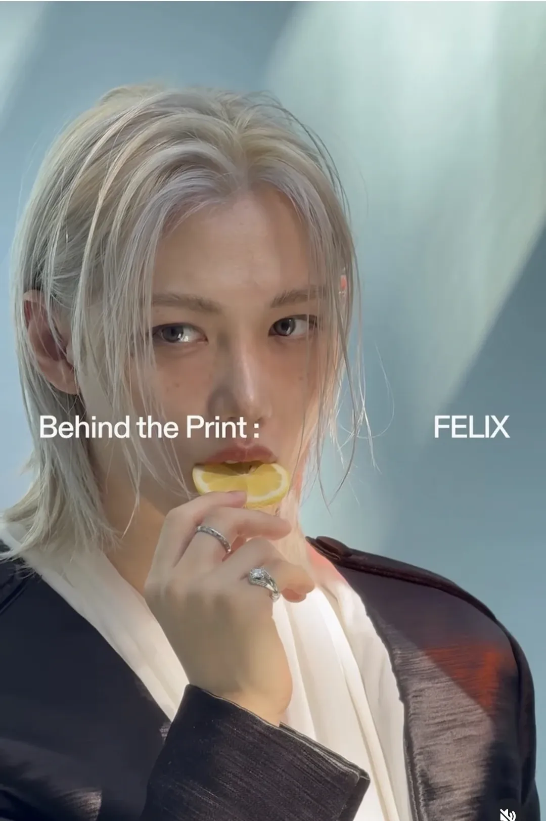 A moment captured by Felix (Stray Kids)'s fan