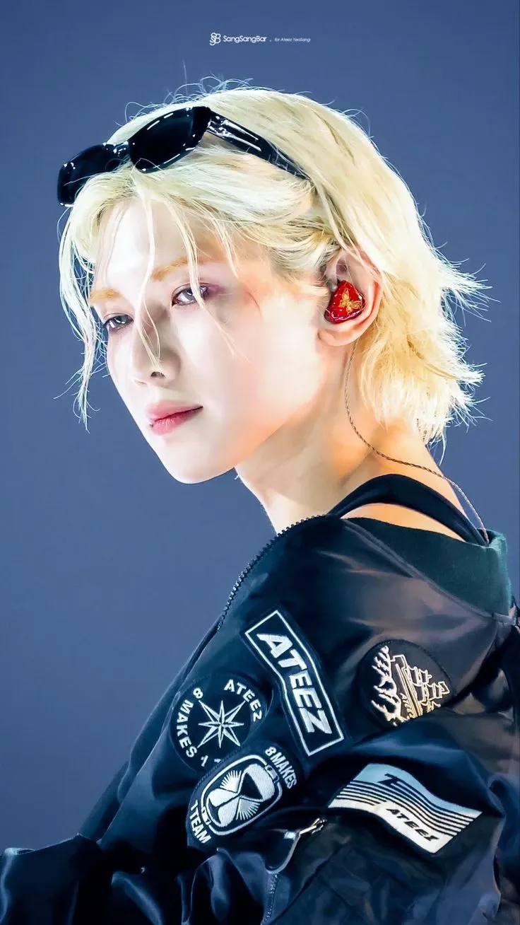 Behind-the-scenes cut of Yeosang (ATEEZ)