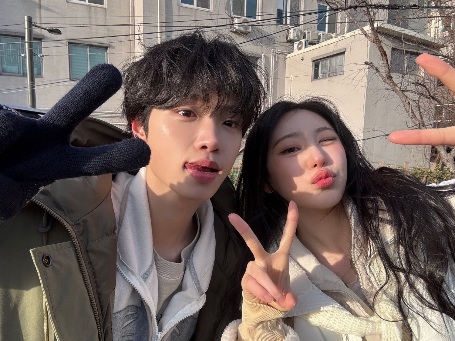 Recent activity shot of Lee Chaeyeon