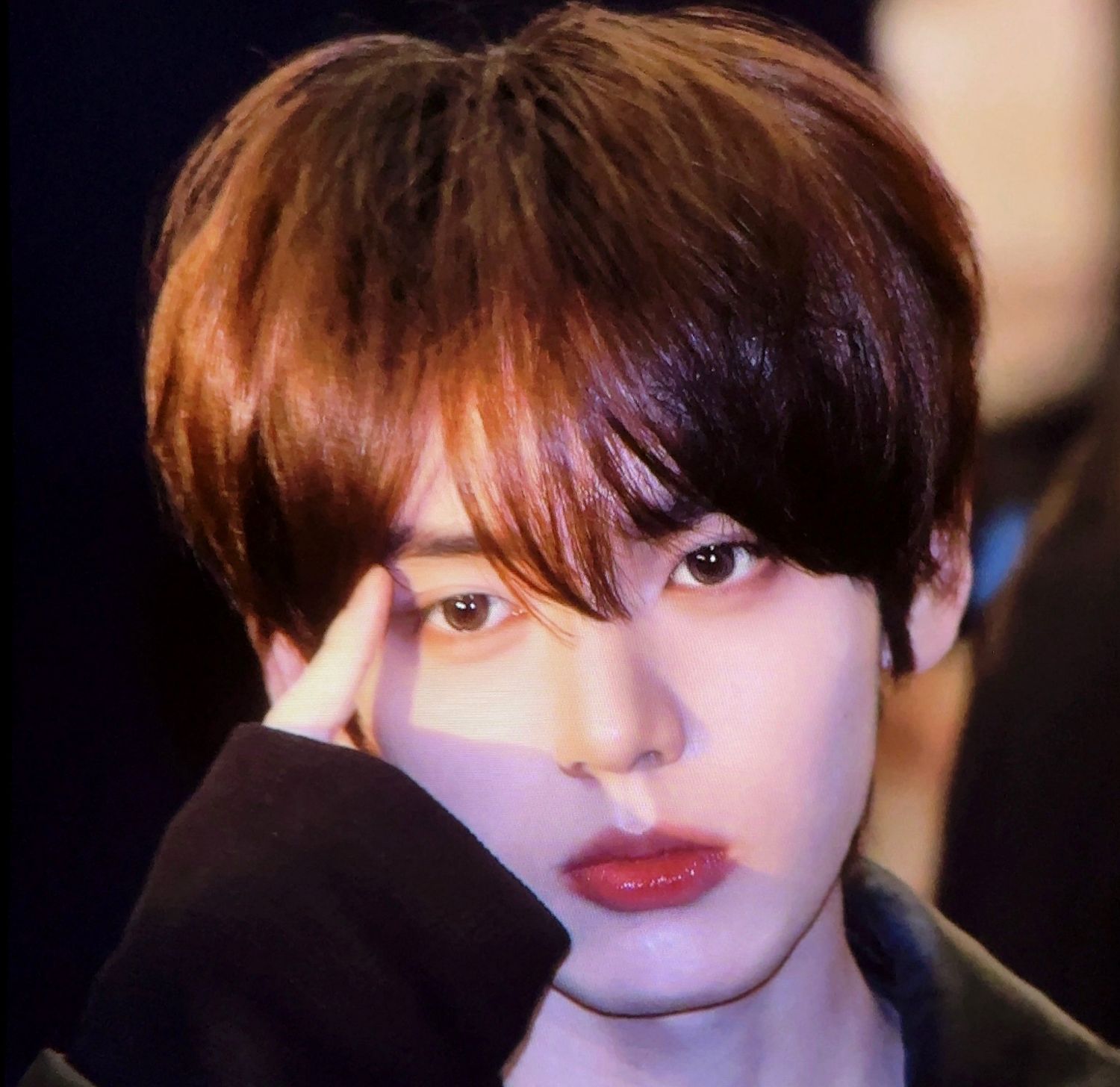 A moment captured by Han Yujin (ZEROBASEONE)'s fan