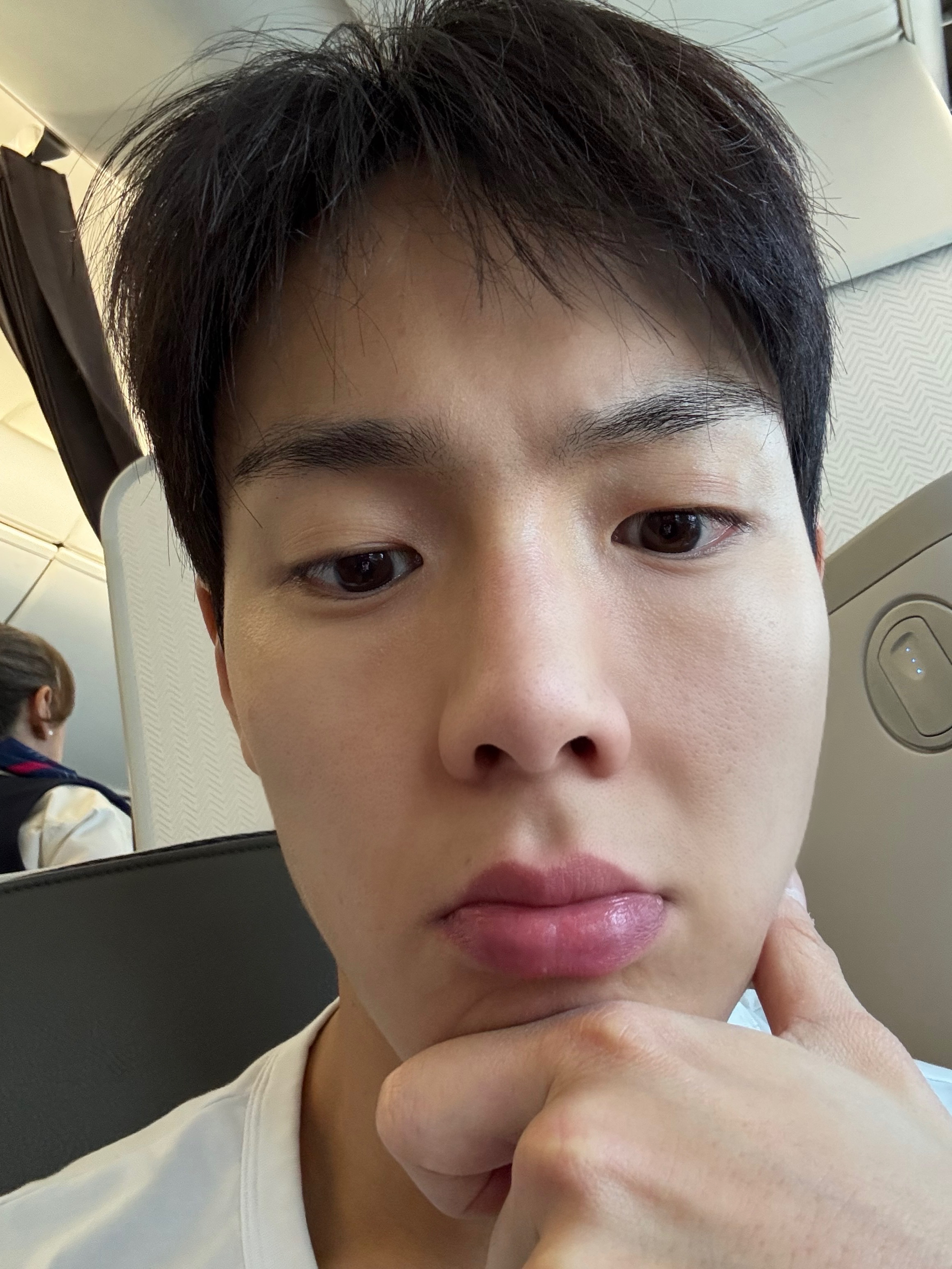 A moment captured by Shownu (MONSTA X)'s fan
