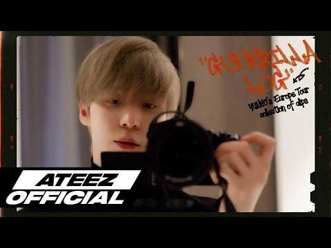 Behind-the-scenes cut of Yunho (ATEEZ)