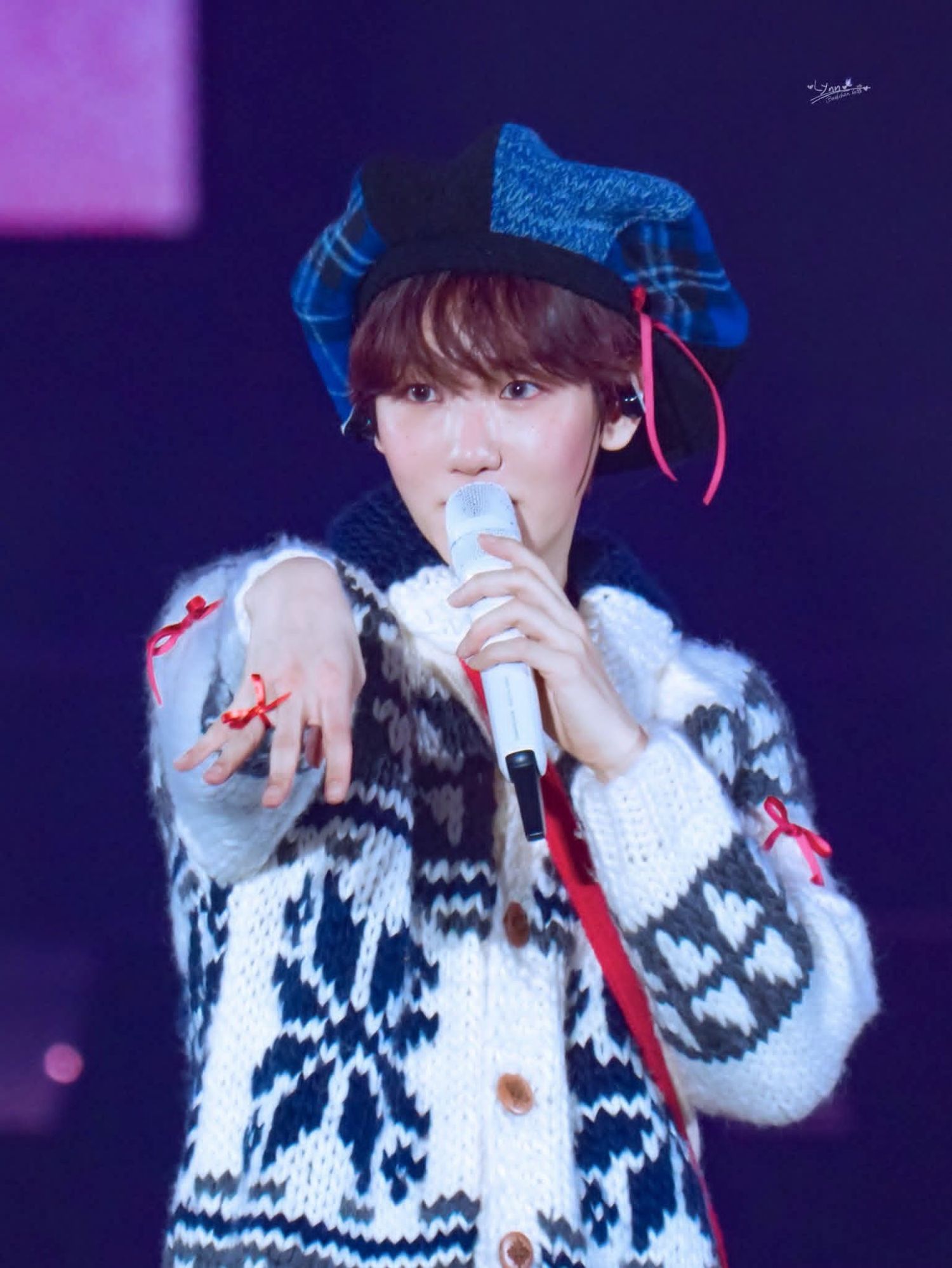 백현 (EXO) 팬이 찍은 순간