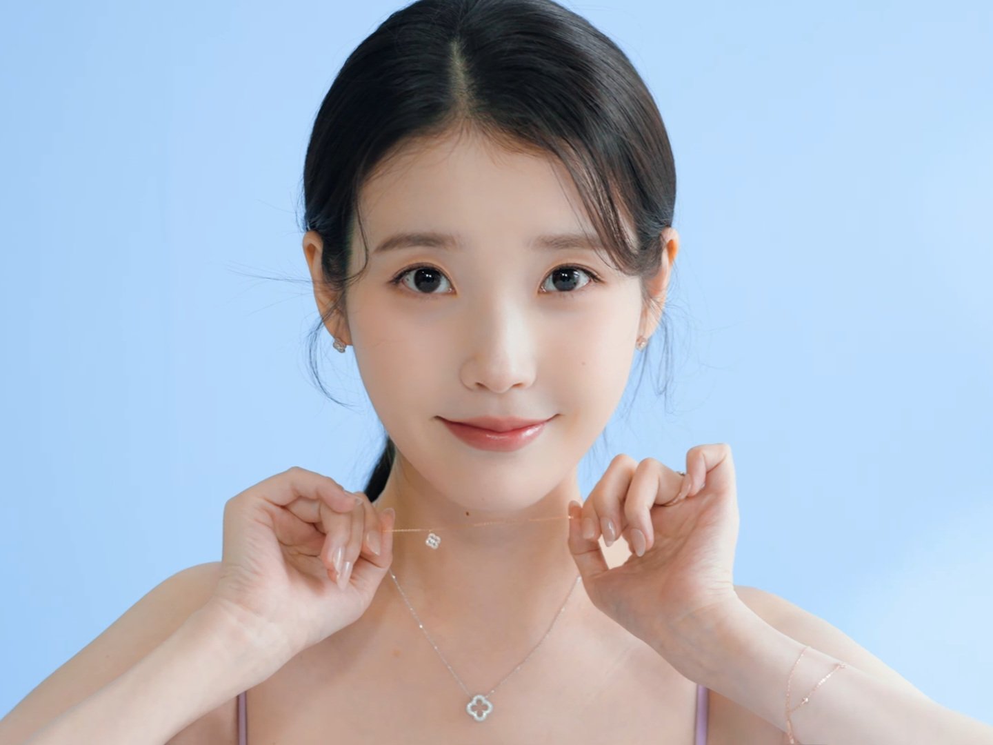 IU粉絲拍下的瞬間