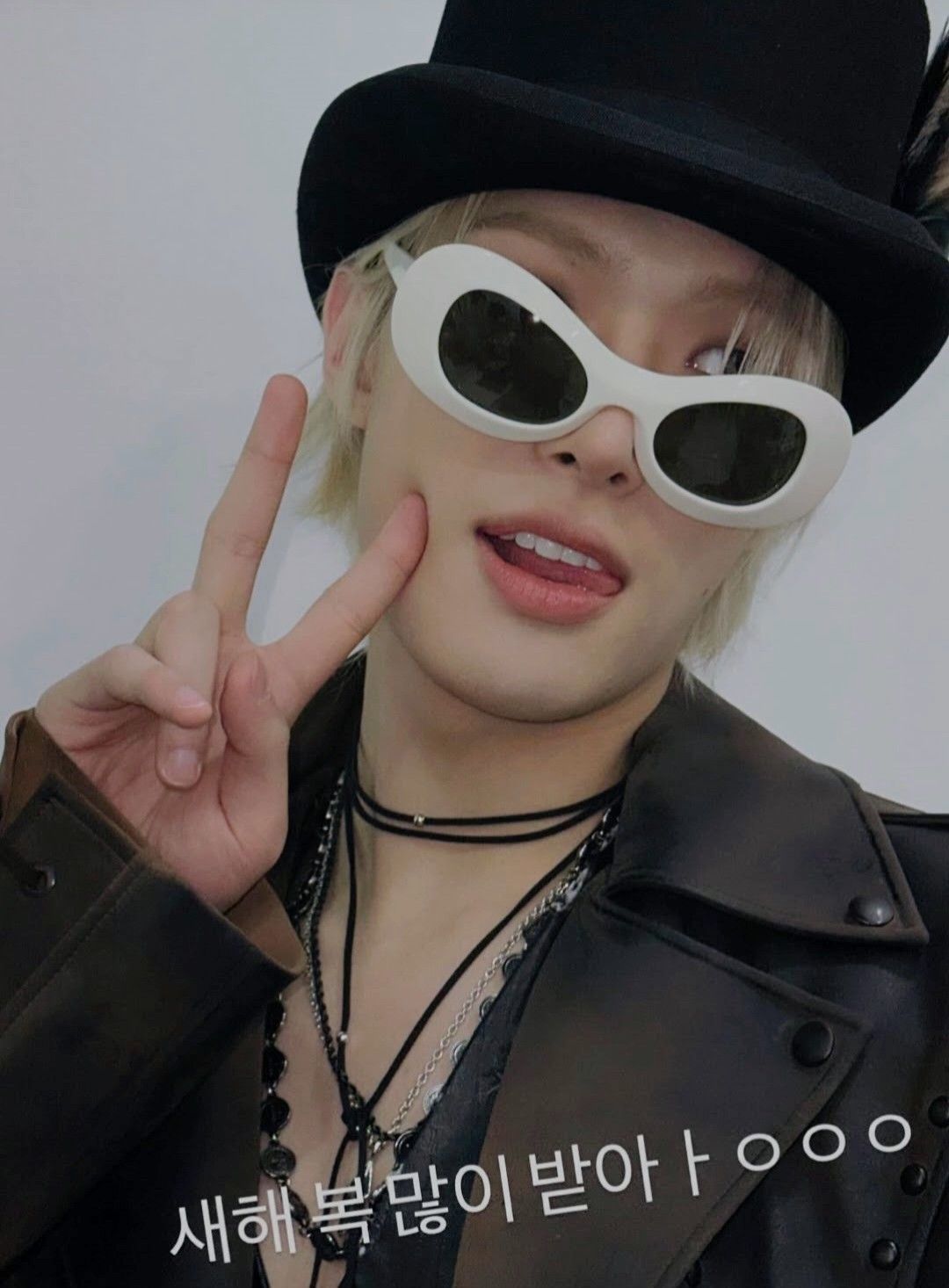 Recent activity shot of Mingi (ATEEZ)