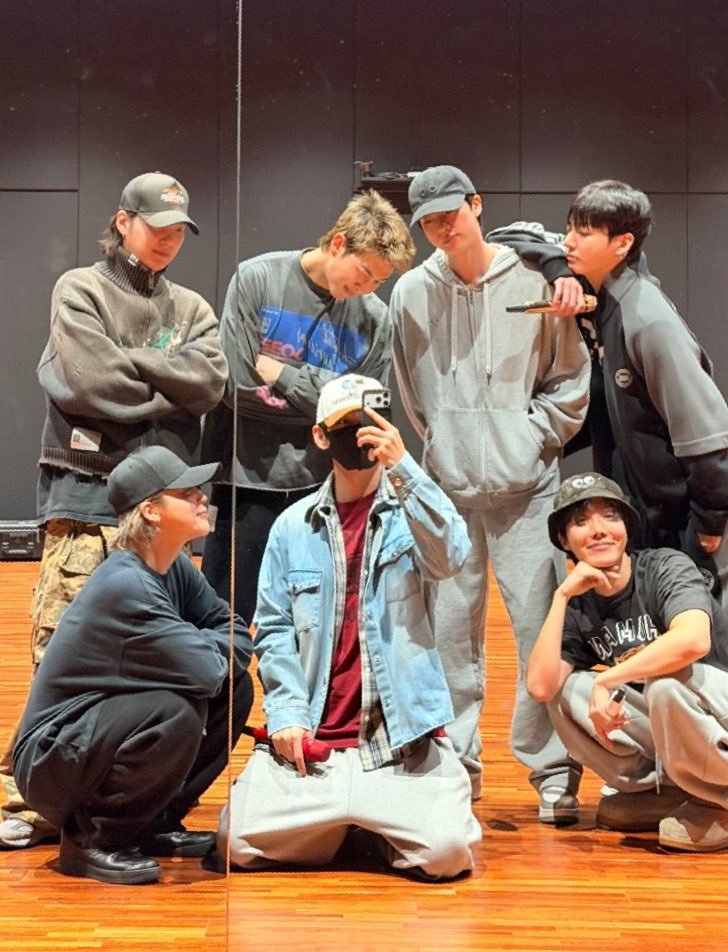 A moment captured by BTS's fan