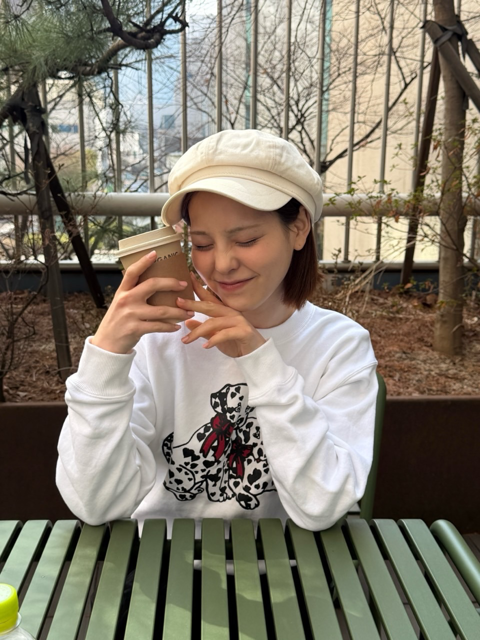 A moment captured by Mako (NiziU)'s fan