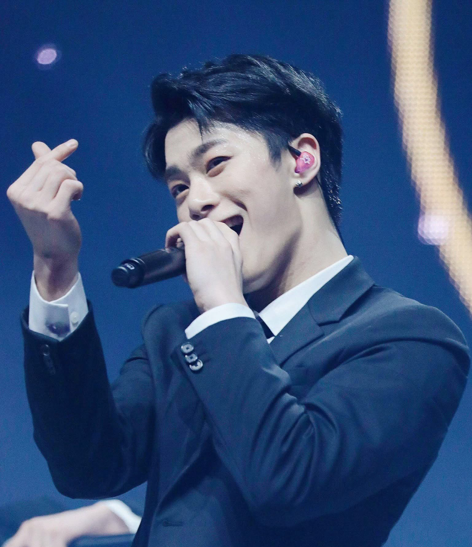 Recent activity shot of Moonbin (ASTRO)