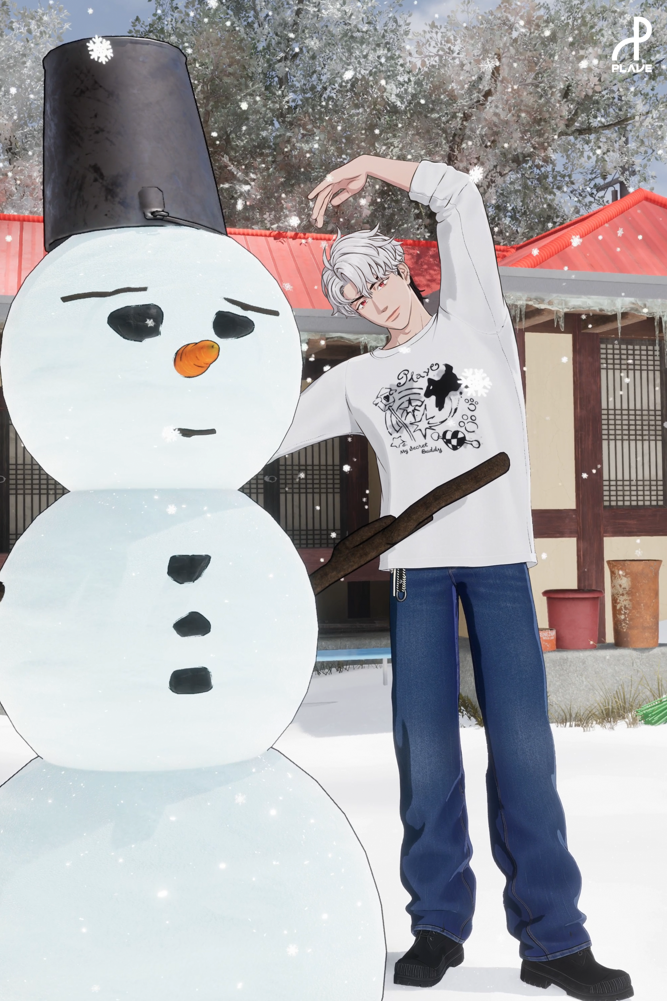 Behind-the-scenes cut of Eunho (PLAVE)