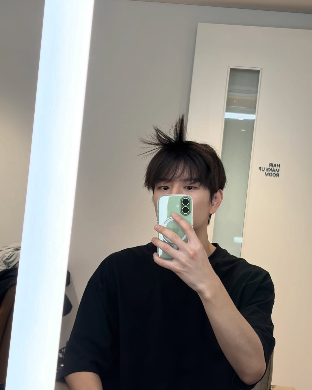 Momen yang diabadikan oleh penggemar Seungmin (Stray Kids)